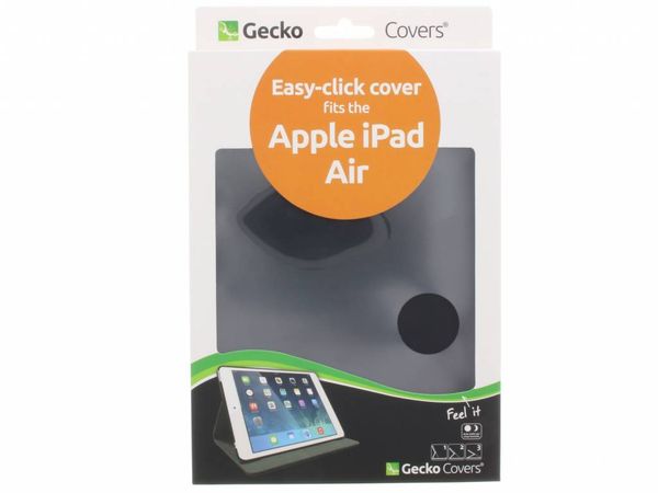 Gecko Covers Coque tablette EasyClick iPad Air 2 (2014) / Air 1 (2013) - Noir