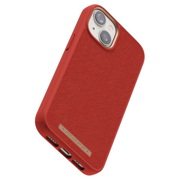 Njorð Collections Coque daim Comfort+ iPhone 14 - Burnt Orange