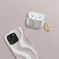 Selencia Coque Vivid Apple AirPods Pro - Desert Waves Beige