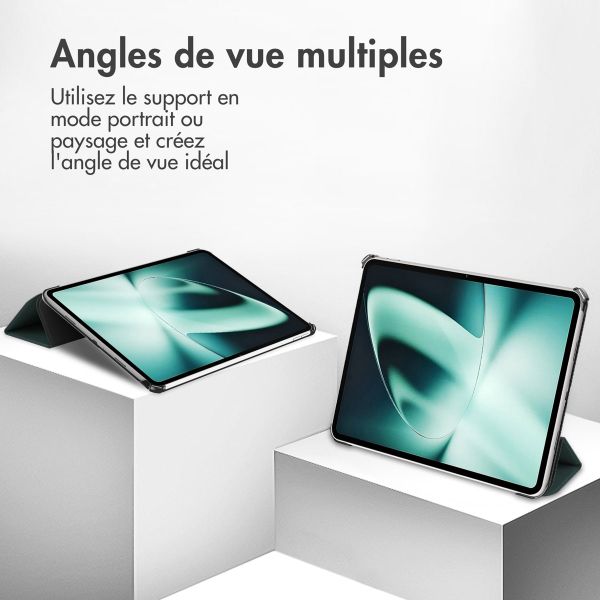 imoshion Coque tablette Trifold OnePlus Pad - Vert foncé