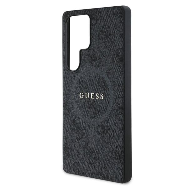 Guess Coque MagSafe Classic avec logo 4G Samsung Galaxy S25 Ultra - Noir