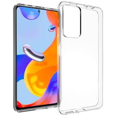 Accezz Coque Clear Xiaomi Redmi Note 11 Pro - Transparent