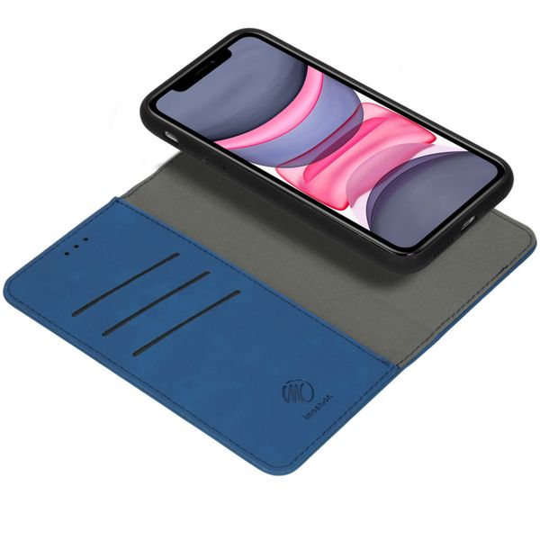 imoshion Etui de télephone luxe 2-en-1 amovible Apple iPhone 11 - Bleu foncé