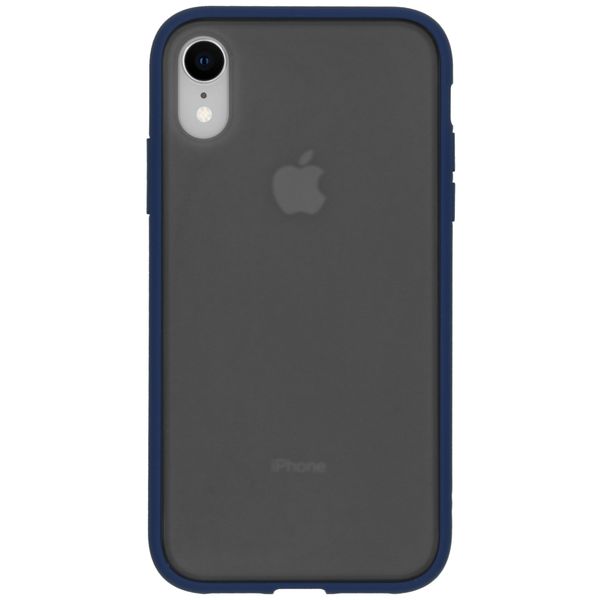 imoshion Coque Frosted iPhone Xr - Bleu