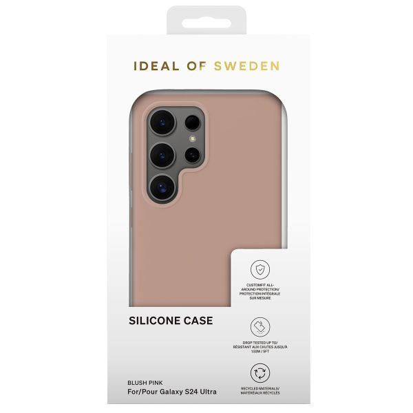 iDeal of Sweden Coque Silicone Samsung Galaxy S24 Ultra - Blush Pink