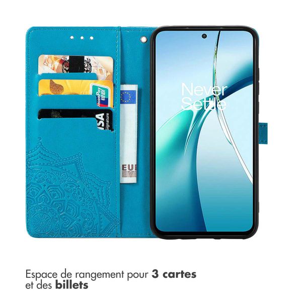 imoshion Etui de télephone Mandala Motorola Moto G86 - Turquoise