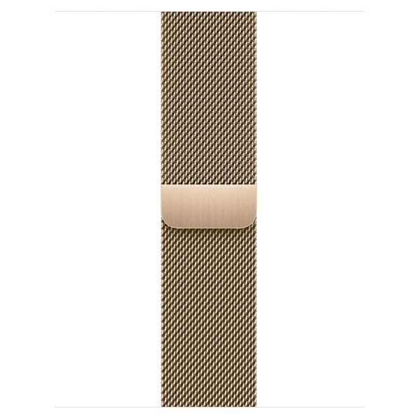 Apple Bracelet à boucle Milanais Apple Watch Series 1 á 9 / SE (38/40/41 mm) | Series 10 (42 mm) - Gold