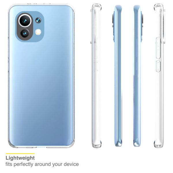 Accezz Coque Clear Oppo Xiaomi Mi 11 - Transparent