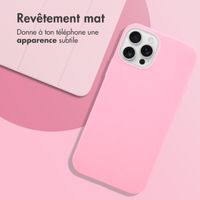 imoshion Coque Couleur Apple iPhone 12 (Pro) - Bubblegum Pink