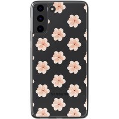 imoshion Coque Design Samsung Galaxy S22 - Floral Peach