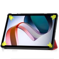 imoshion Coque tablette Trifold Xiaomi Redmi Pad - Rouge