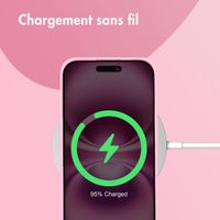 imoshion Coque Couleur Apple iPhone 16 - Bubblegum Pink