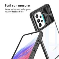 imoshion Coque arrière Camslider Samsung Galaxy A53 - Noir