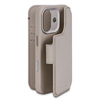 Decoded Portefeuille détachable 2 en 1 en cuir MagSafe Apple iPhone 17 Pro Max - Solid Clay