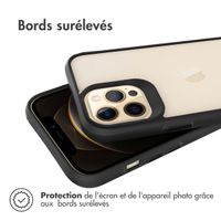 imoshion Coque Rugged Hybrid Apple iPhone 12 Pro Max - Noir / Transparent