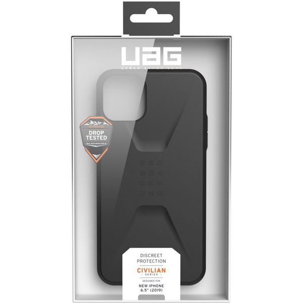 UAG Coque Civilian iPhone 11 Pro Max - Noir