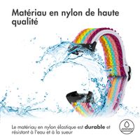 imoshion Bracelet en nylon élastique Fitbit Charge 3 / 4 - Rainbow