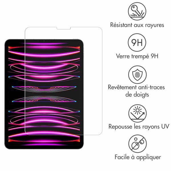 imoshion Protection d'écran en verre trempé Apple iPad Pro 11 (2020 - 2022) / Air 5 (2022) / Air 4 (2020)