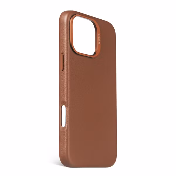 Decoded Coque en cuir MagSafe Apple iPhone 16 Pro Max - Tan