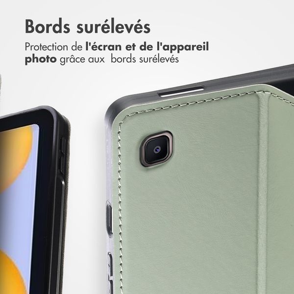 Accezz Coque tablette Classic Samsung Galaxy Tab S6 Lite (2020/2022/2024)  - Vert