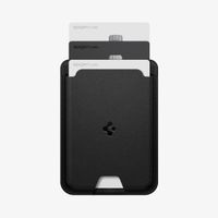 Spigen Porte-cartes magnétique Valentinus pour Samsung Magnetic Case - 3 cartes - Black