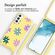 imoshion Coque design en silicone avec cordon Samsung Galaxy S22 - Yellow Flower Distance