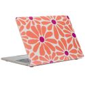 imoshion Coque Design Laptop MacBook Pro 14 pouces (2021) / Pro 14 pouces (2023) M3 chip - A2442 / A2779 / A2918 - Orange Flower Connect