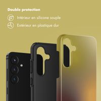 Selencia Coque arrière Vivid Samsung Galaxy S25 FE - Gradient Olive Dust