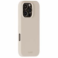 Holdit Coque Silicone Apple iPhone 16 Pro - Light Beige