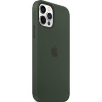 Apple Coque en silicone MagSafe Apple iPhone 12 (Pro) - Cypress Green