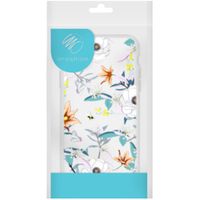 imoshion Coque Design Samsung Galaxy A51 - Fleur - Blanc