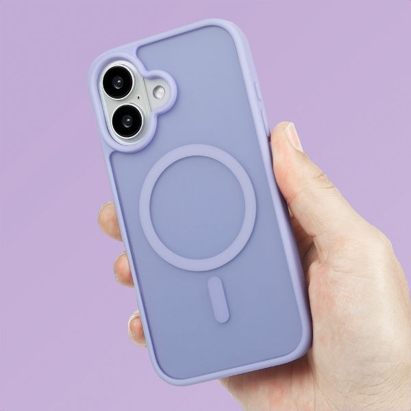 imoshion Coque Color Guard avec MagSafe Apple iPhone 16 - Lila / Lilac