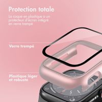 imoshion Coque rigide à couverture complète Apple Watch 7 / 8 / 9 - 45 mm - Rose Doré