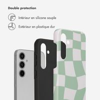 Selencia Coque arrière Vivid Samsung Galaxy A55 - Groovy Sage Green