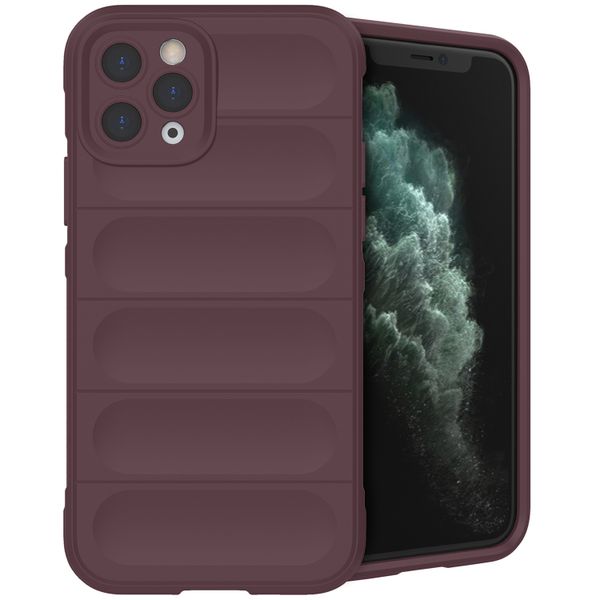 imoshion Coque arrière EasyGrip iPhone 11 Pro - Aubergine