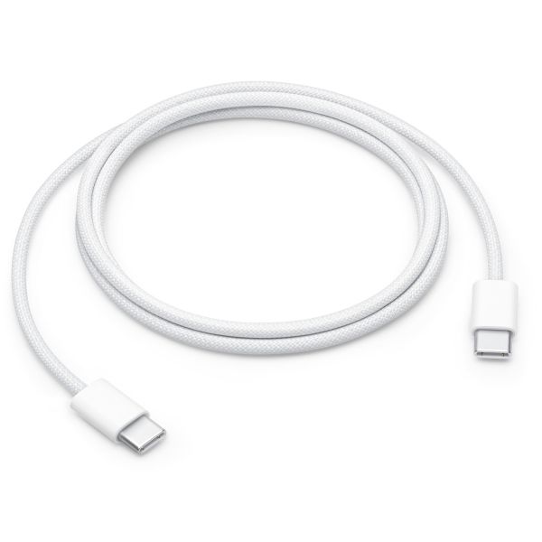 Apple ﻿Câble de charge tressé USB-C vers USB-C - 1 mètre - Blanc