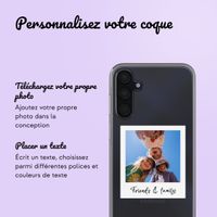 Coque personnalisée avec polaroid Samsung Galaxy A15 - Transparent