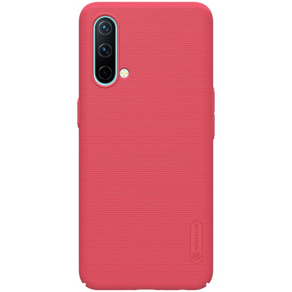 Nillkin Coque Super Frosted Shield OnePlus Nord CE 5G - Rouge