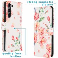 imoshion Coque silicone design Samsung Galaxy S23 Plus - Blossom Watercolor