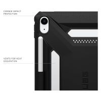 UAG Coque arrière Scout LT Apple iPad 11 (2025) 11 pouces A16 / iPad 10 (2022) 10.9 pouces - Black