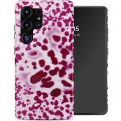 Selencia Coque arrière Vivid avec MagSafe Samsung Galaxy S25 Ultra - Cosmic Orchid