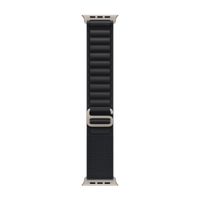 Apple Bracelet Alpine Loop Apple Watch Series 1 - 11 / SE / Ultra (44/45/46/49 mm) - Taille M - Black / Natural Titanium