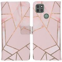 imoshion Coque silicone design Motorola Moto G9 Power - Pink Graphic