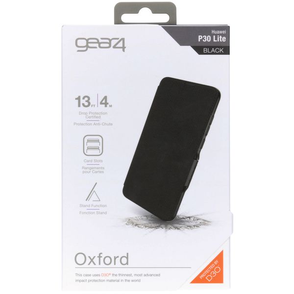 ZAGG Étui de téléphone portefeuille Oxford Huawei P30 Lite - Noir