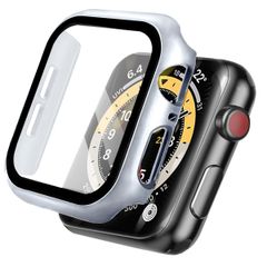imoshion Coque rigide à couverture complète Apple Watch 4 / 5 / 6 / SE - 40 mm - Argent