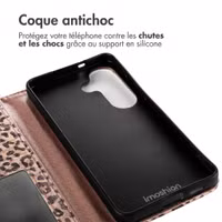 imoshion Étui de télephone portefeuille Design Samsung Galaxy S26 - Leopard Mood