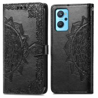 imoshion Etui de téléphone portefeuille Mandala Oppo A96 - Noir