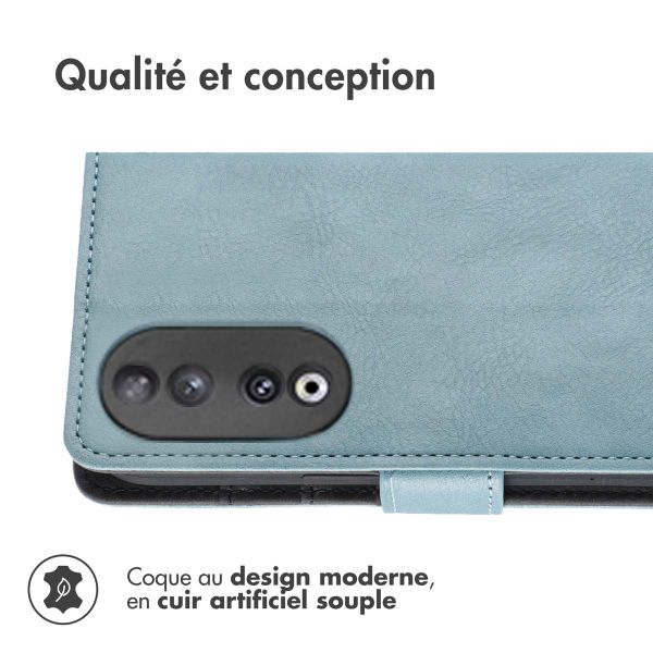 imoshion Étui de télephone portefeuille Honor 90 - Bleu clair