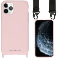 imoshion Coque couleur avec cordon - sangle en nylon iPhone 11 Pro