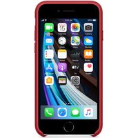Apple Coque Leather Apple iPhone SE (2022 / 2020) - Red